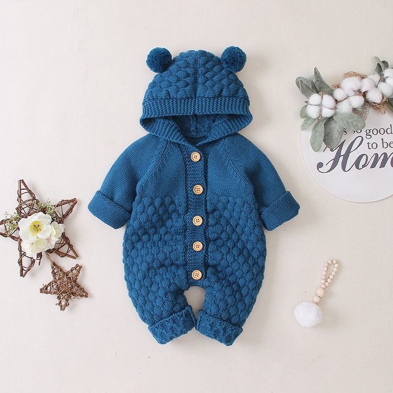 Baby knitted romper - Image 6