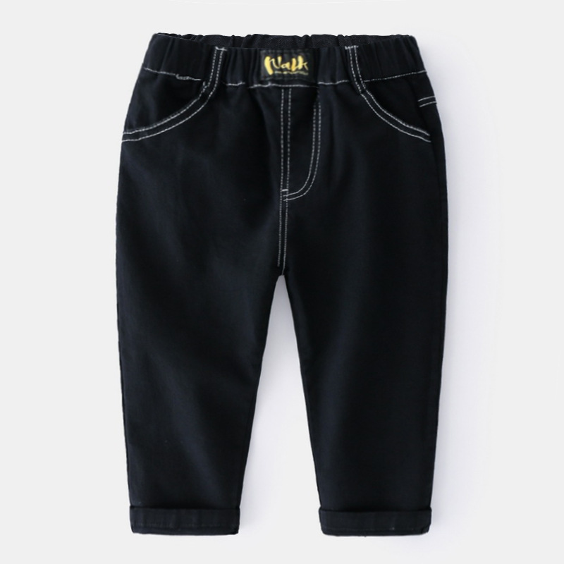 Korean Baby Solid Color All-Match Trousers - Image 3