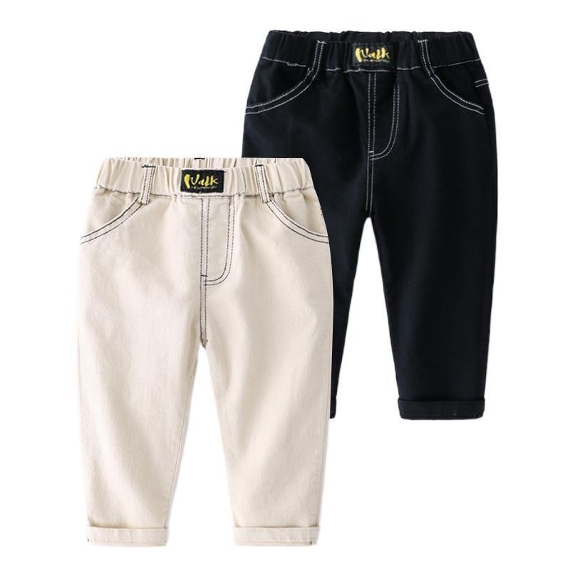 Korean Baby Solid Color All-Match Trousers - Image 4