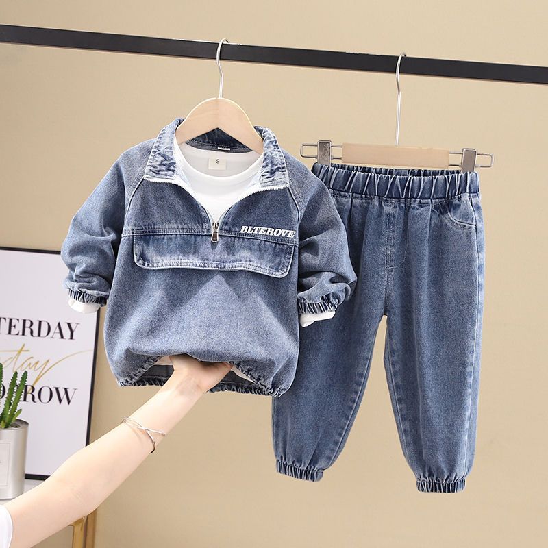 Boys Spring Clothing New Clothes Fashionable Handsome Children's Clothing - Image 2