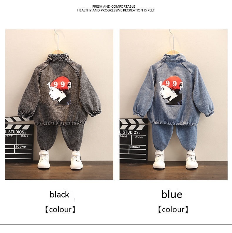 Boys Spring Clothing New Clothes Fashionable Handsome Children's Clothing - Image 9