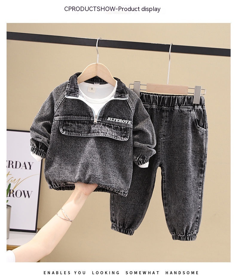 Boys Spring Clothing New Clothes Fashionable Handsome Children's Clothing - Image 10