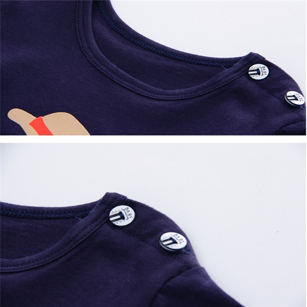 Cartoon Clothing Baby Boy Summer Clothes T-shirt Baby Girl Casual Clothing Sets - Image 4