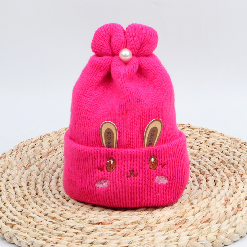 Autumn And Winter Newborn Baby Woolen Hats - Image 4
