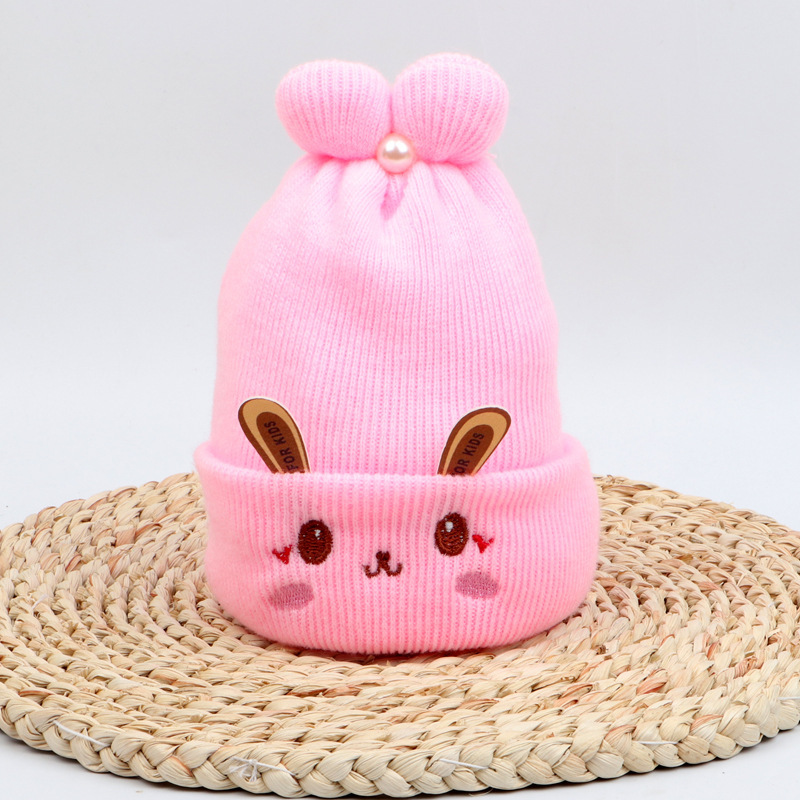 Autumn And Winter Newborn Baby Woolen Hats - Image 6