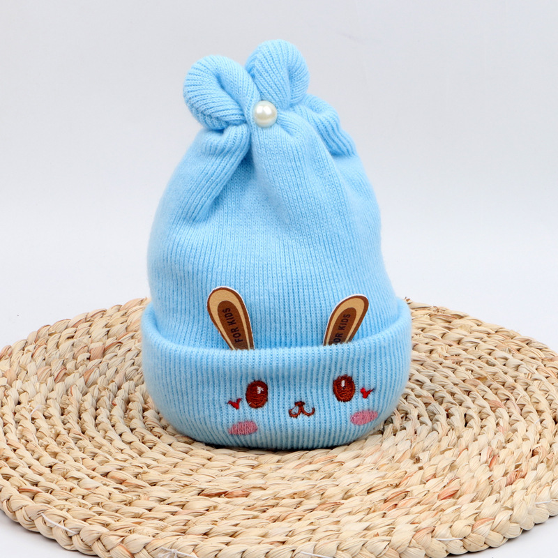 Autumn And Winter Newborn Baby Woolen Hats - Image 7