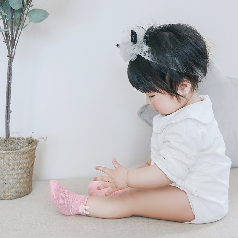 Socks Baby Stuff Mesh Newborn summer socks newborn Mesh Comfort - Image 2