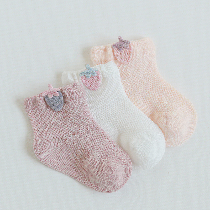 Socks Baby Stuff Mesh Newborn summer socks newborn Mesh Comfort - Image 9