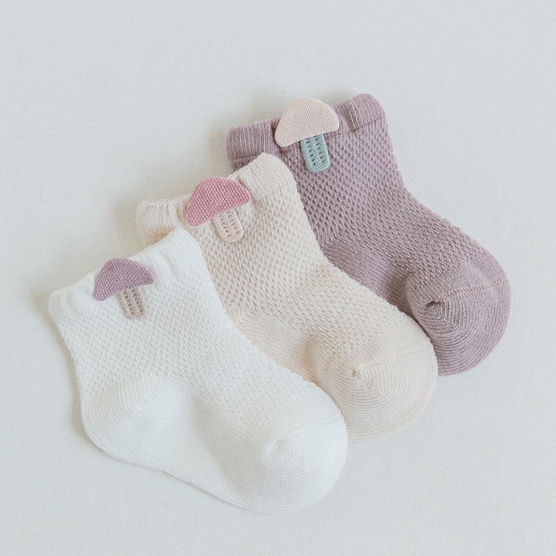 Socks Baby Stuff Mesh Newborn summer socks newborn Mesh Comfort - Image 10
