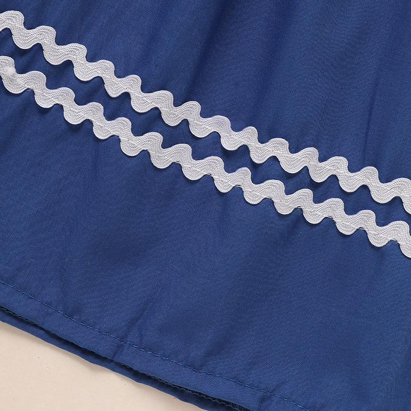 Toddler Infant Girl Christmas Santa Embroidery Short Sleeve Princess Party Dress Smocked Baby Girl Clothes - Image 8