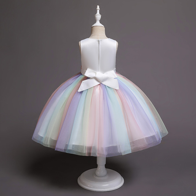 Girls' One Year Old 61 Performance Costume Flower Girl Dress - Image 7