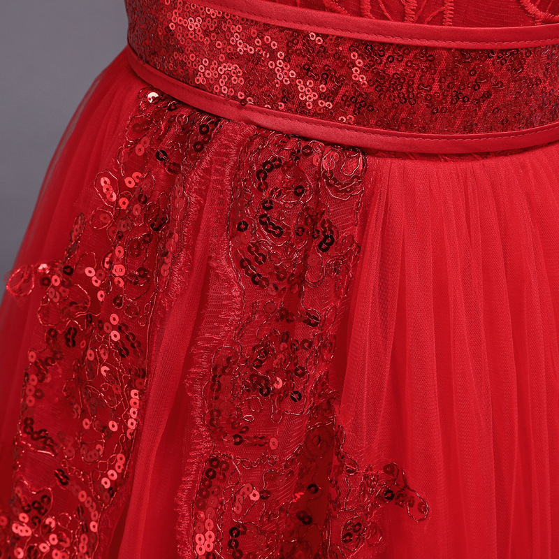 Party 3D Lace Flower Girl Wedding Dress - Image 7