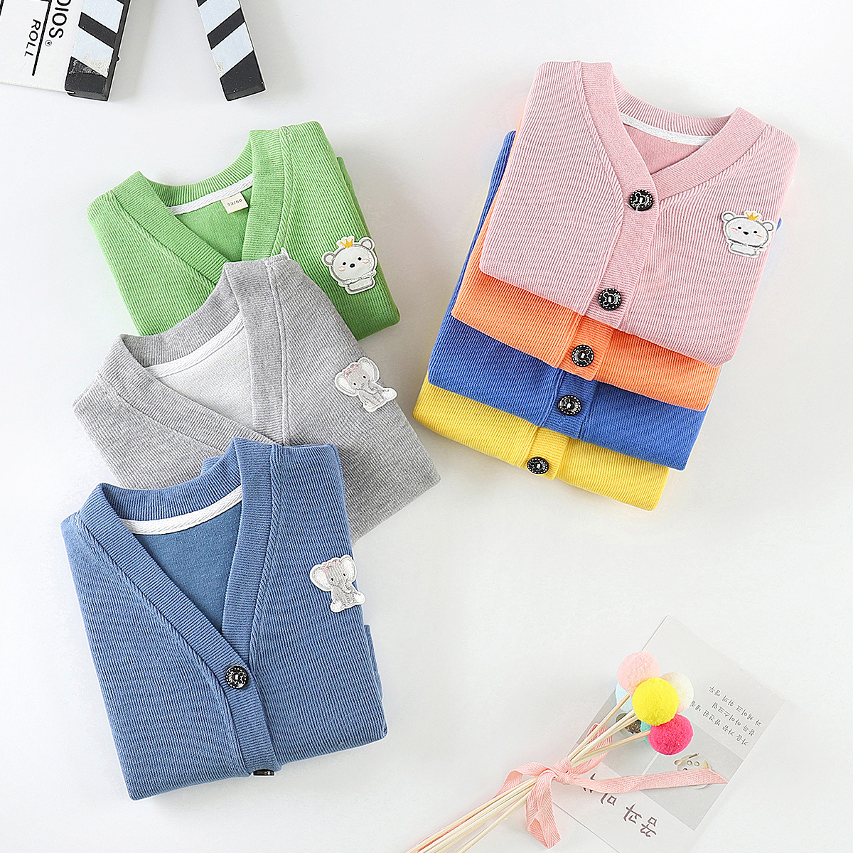 Baby Knitwear Cardigan Jacket Infant Clothing Girls - Image 2