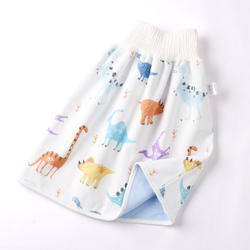 Cotton and bamboo fiber Baby diaper skirt - Image 2