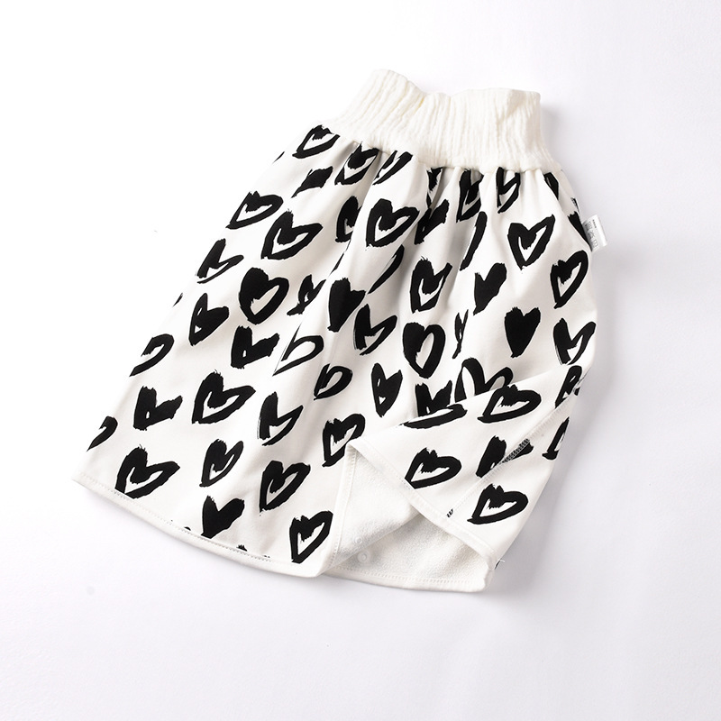 Cotton and bamboo fiber Baby diaper skirt - Image 4