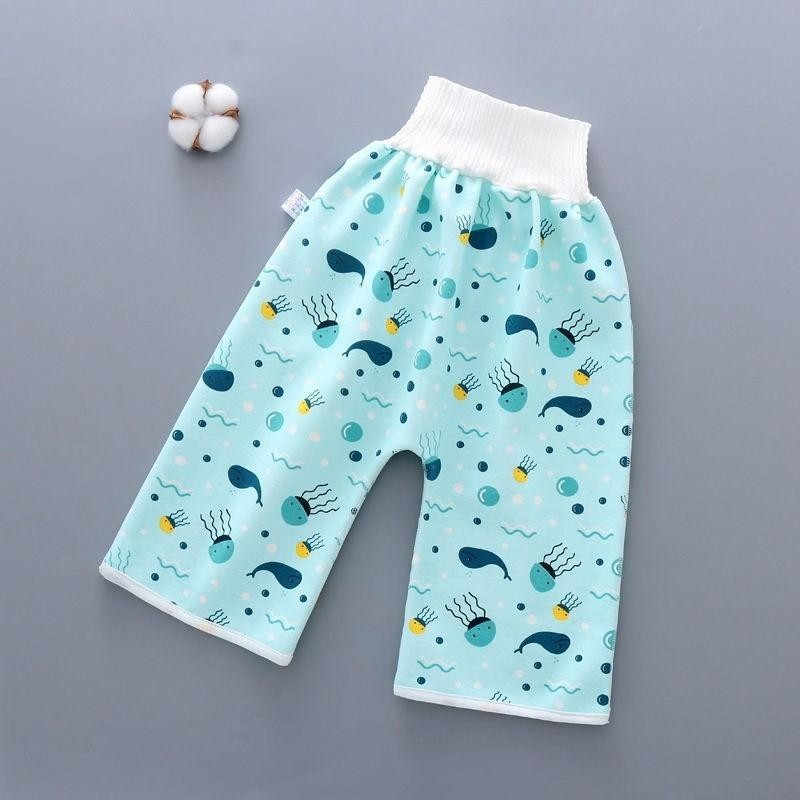 Cotton and bamboo fiber Baby diaper skirt - Image 5
