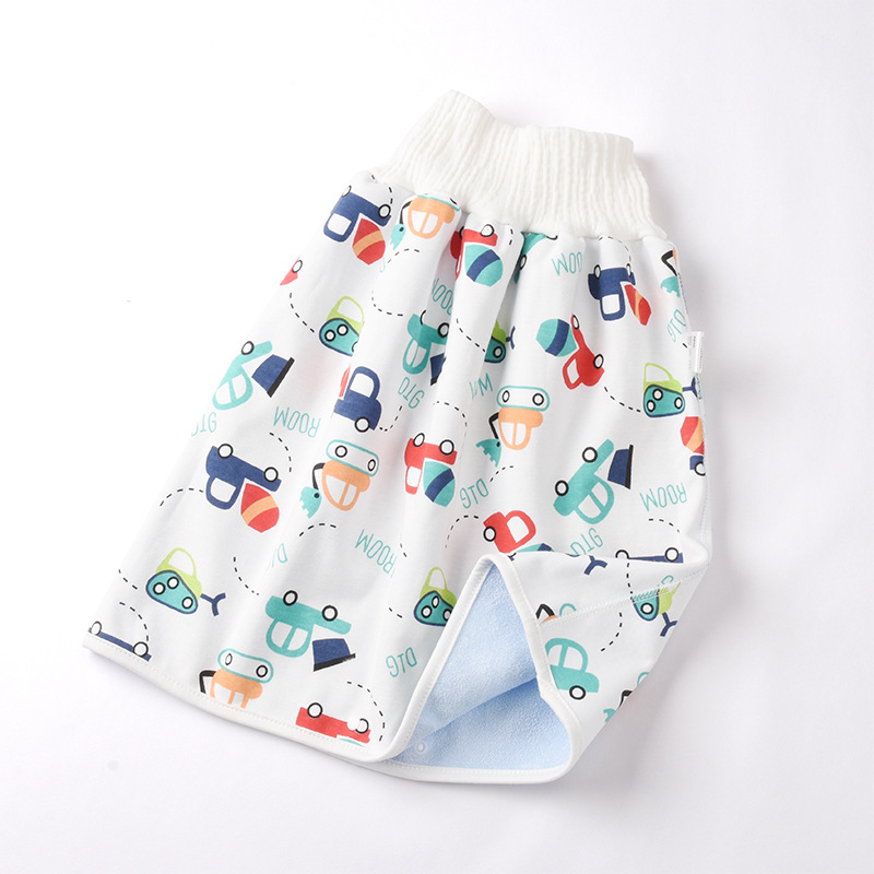 Cotton and bamboo fiber Baby diaper skirt - Image 8