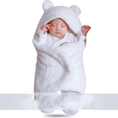 Baby Hold Newborn Thickened Out Wrap Swaddle Sleeping Bag - Image 5