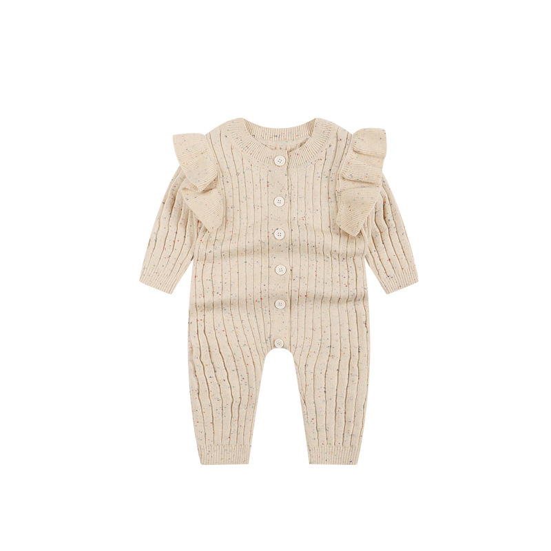 Baby Autumn Clothing Jumpsuit Knitted - Image 6