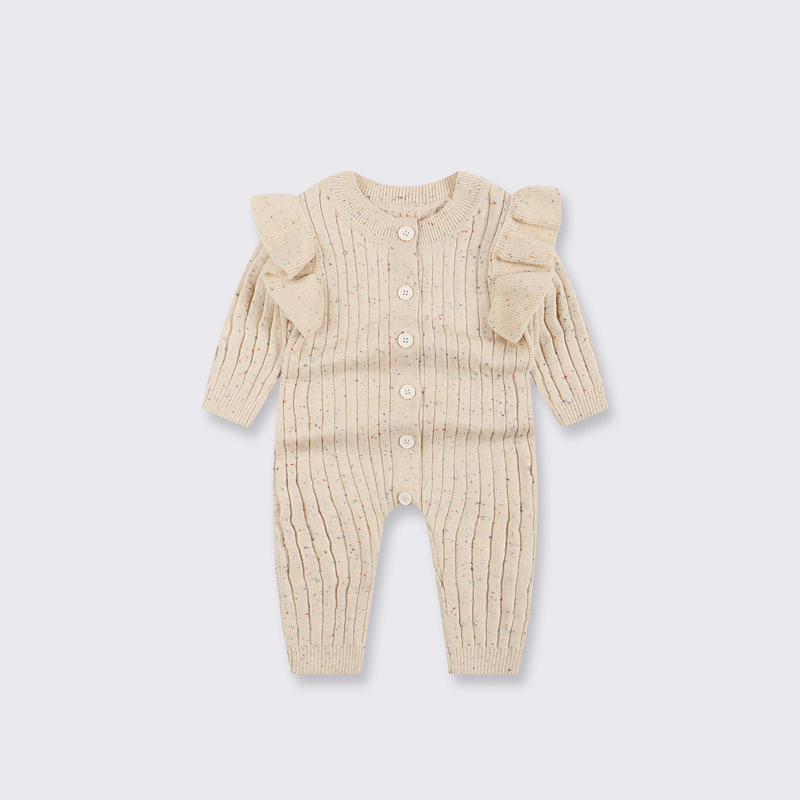 Baby Autumn Clothing Jumpsuit Knitted - Image 7