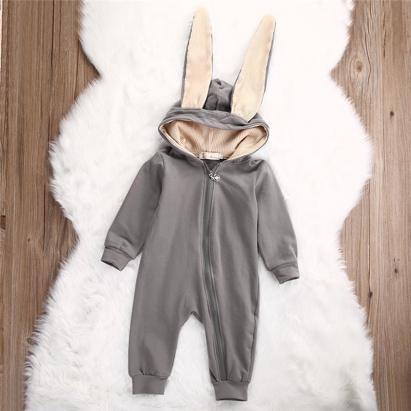 Rabbit Ears Baby Romper - Image 10