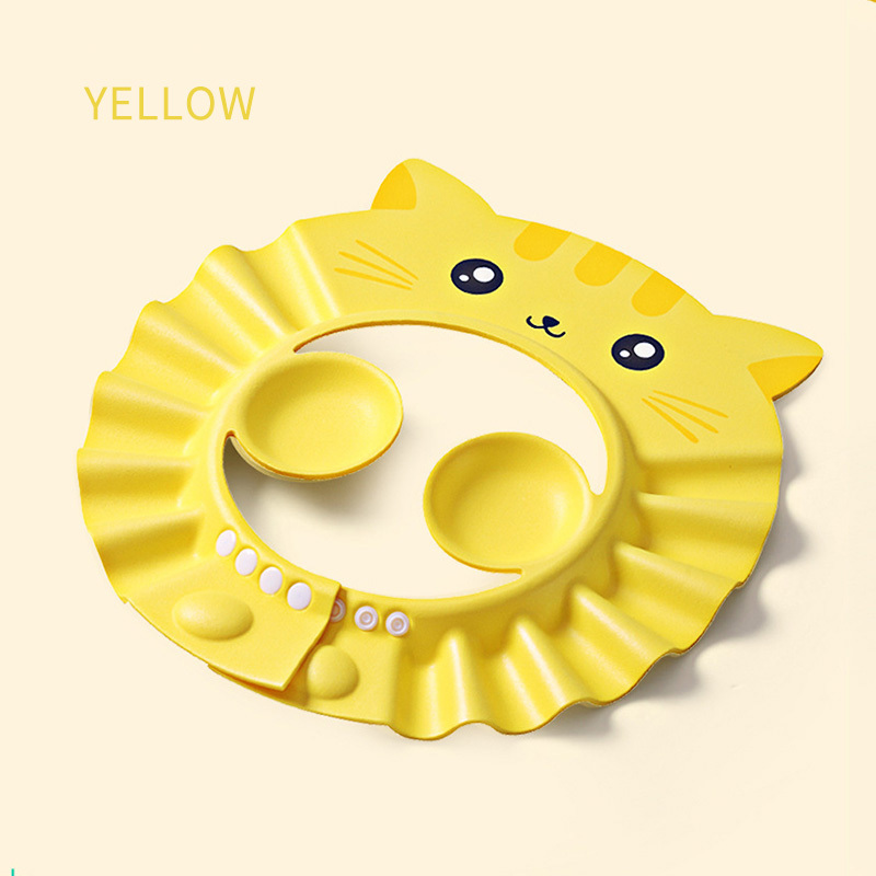 Baby Shampoo Baby Children Waterproof Ear Protection Men And Women Children Bathing Hair Shower Cap - Image 2