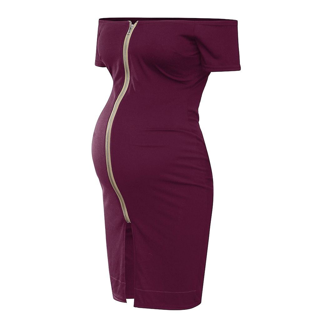 Women Pregnant Maternity Dress - Image 2