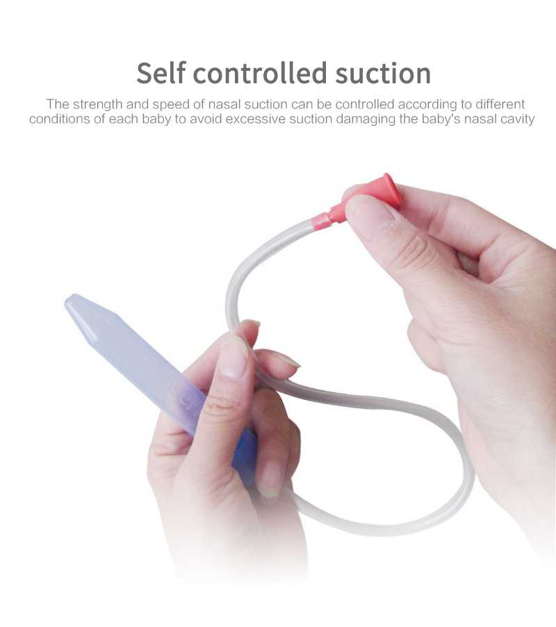 Baby Mouth Suction Nose Baby Cleaning Nose Anti-ride Nose Frida Nasal Aspirator Baby Health Care Medicine Dropper Accessories - Image 6