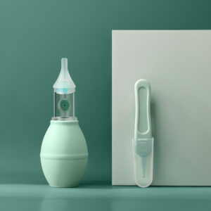 Infant Silicone Nasal Aspirator Type Neonatal Cold Nasal Mucus Cleaner