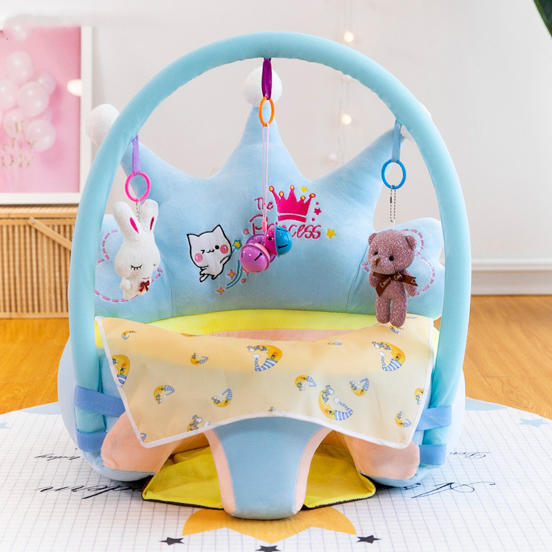 Baby Sofa Support Seat Cover Washable Toddlers Learning To Sit Plush Chair - Image 2