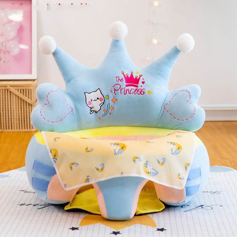 Baby Sofa Support Seat Cover Washable Toddlers Learning To Sit Plush Chair - Image 9