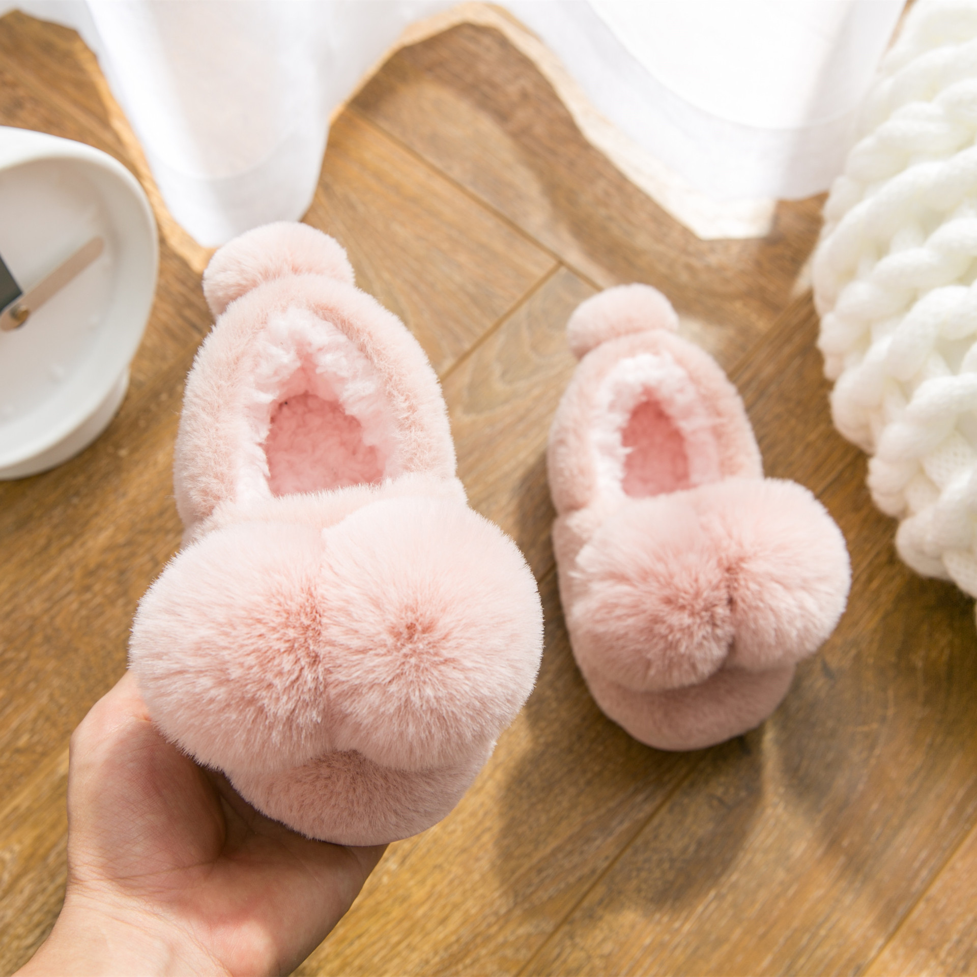 Children's bath towel bathrobe and slippers suit - Image 2