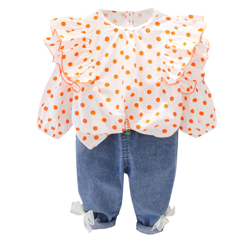 Baby Girl Suit Long-sleeved Children's Clothing - Image 2