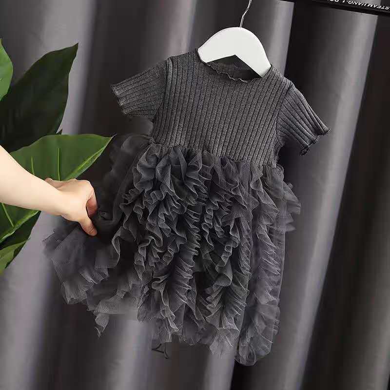New Children's Clothing Girls Baby Dress Princess Yarn Skirt - Image 2