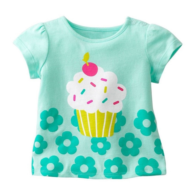 Girls' Cotton Short-sleeved T-shirt - Image 2