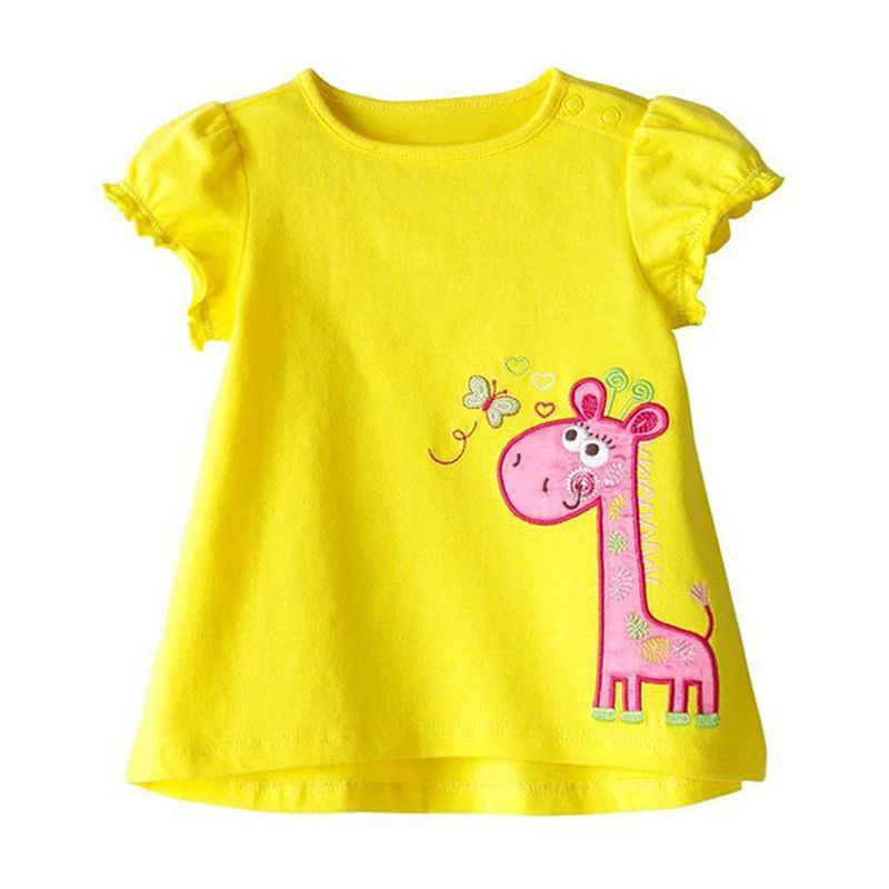 Girls' Cotton Short-sleeved T-shirt - Image 3