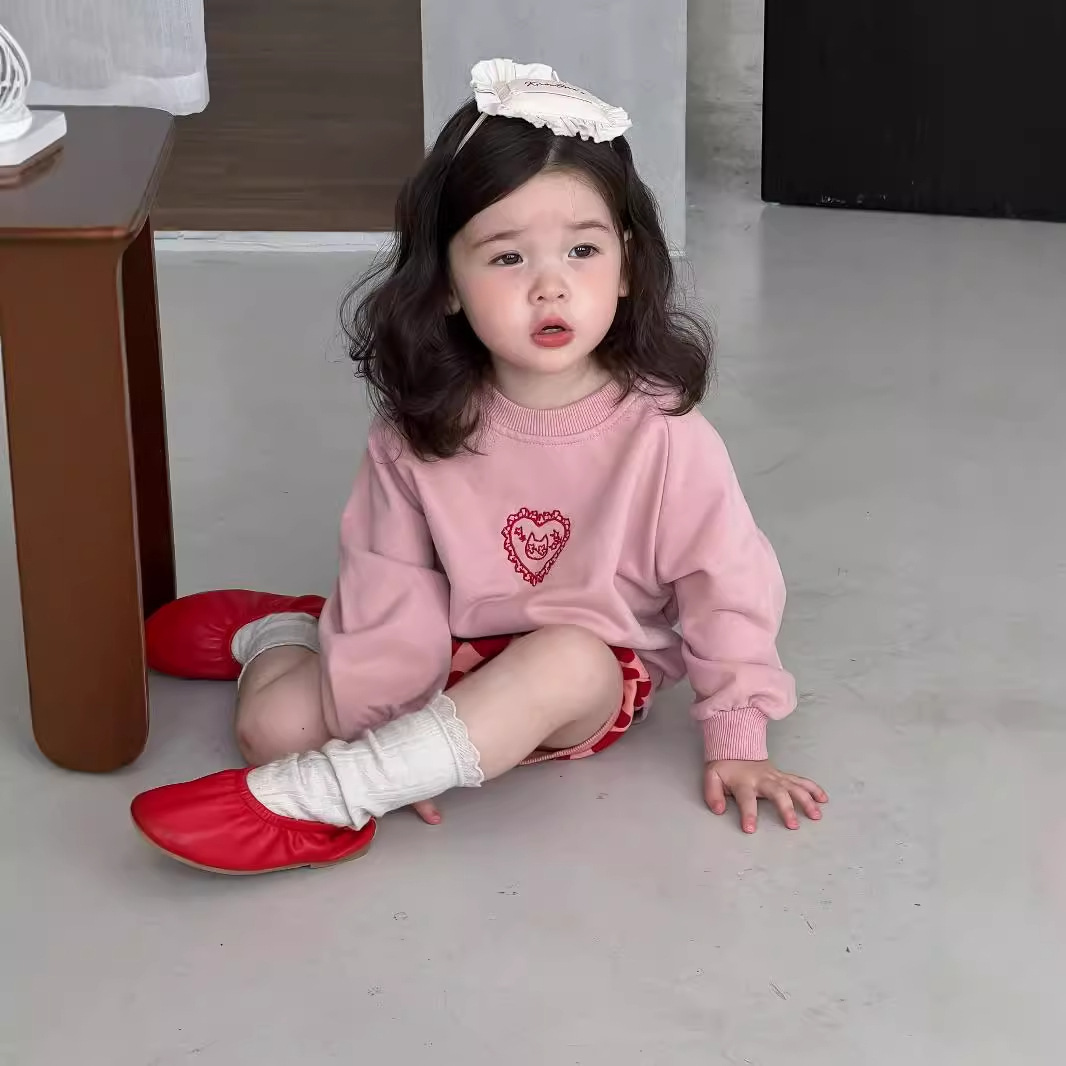 Baby Sweater Two-piece Korean Children's Clothing Children's Autumn Clothing - Image 2