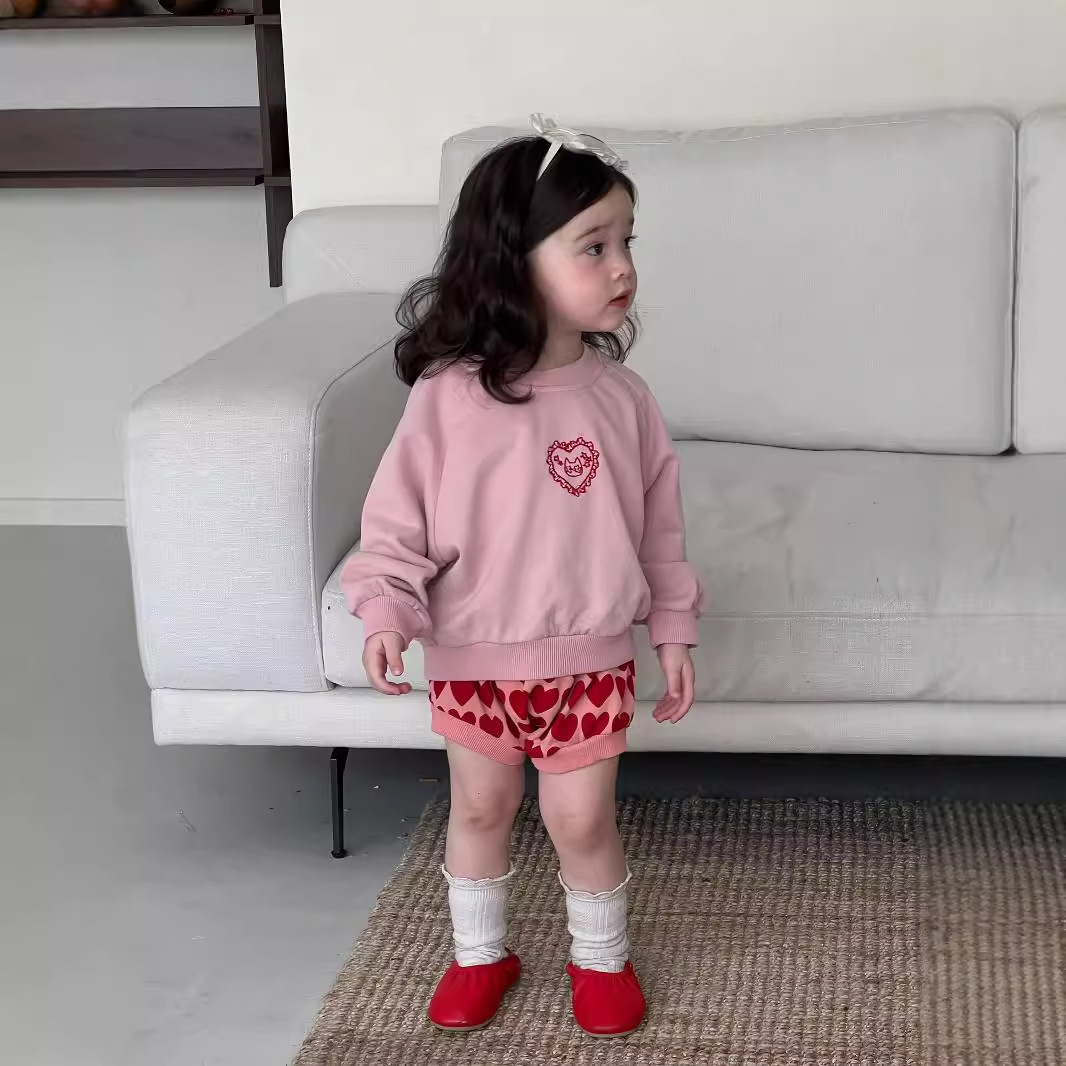 Baby Sweater Two-piece Korean Children's Clothing Children's Autumn Clothing - Image 4