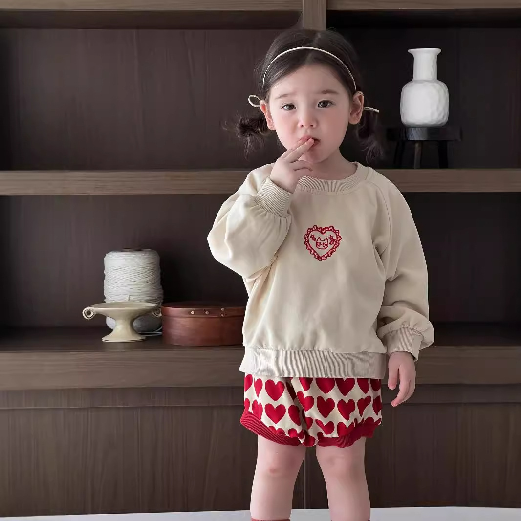 Baby Sweater Two-piece Korean Children's Clothing Children's Autumn Clothing - Image 6