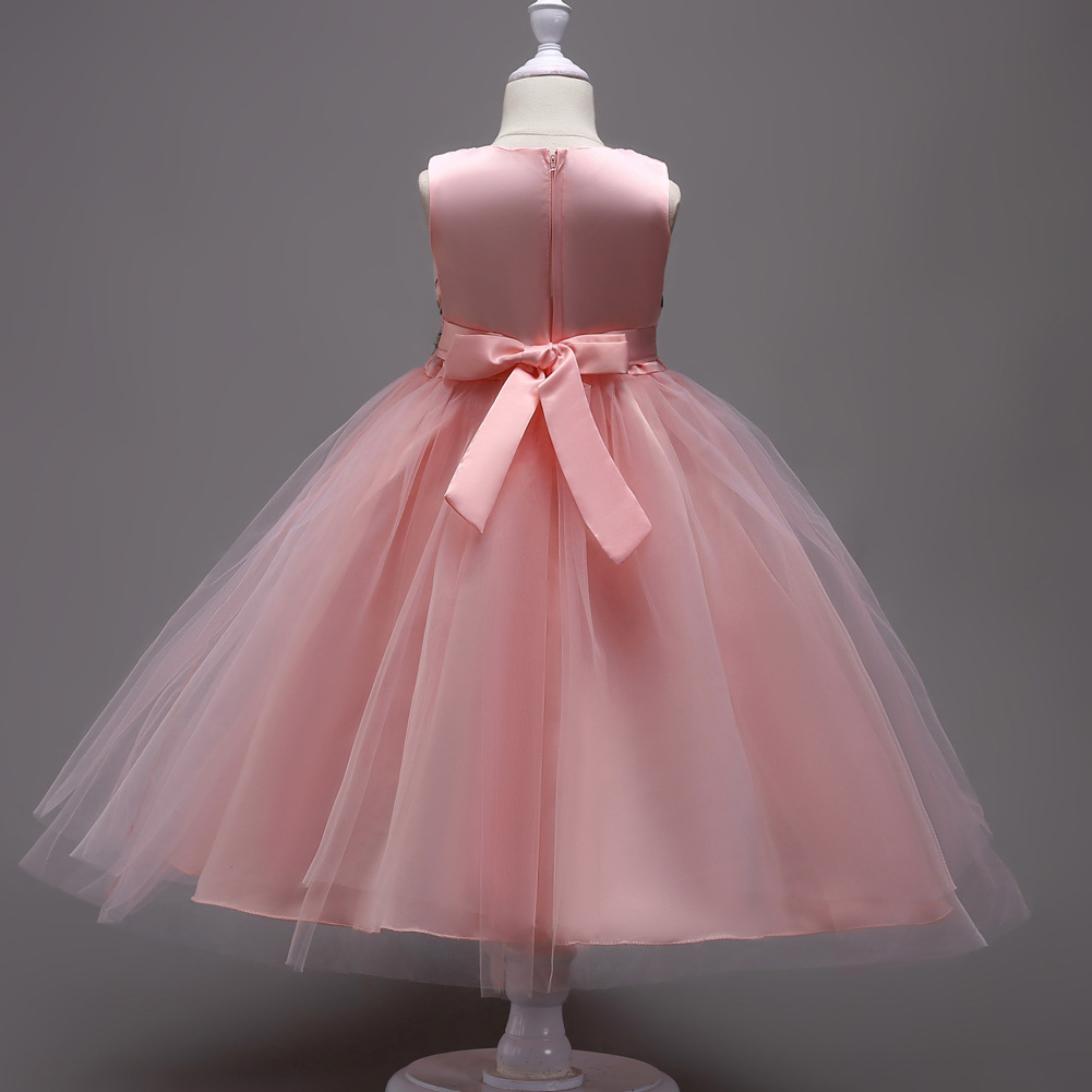 4-15 years embroidered Kids Dress - Image 2