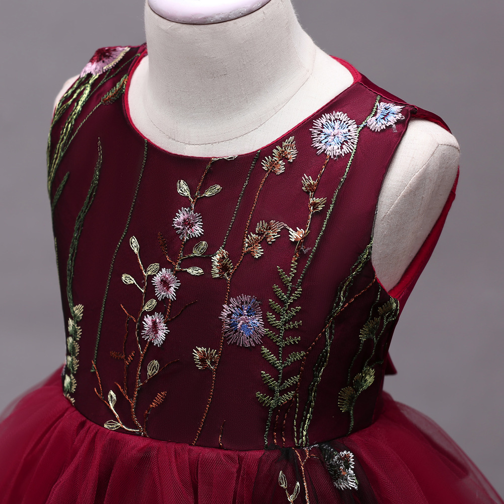 4-15 years embroidered Kids Dress - Image 4