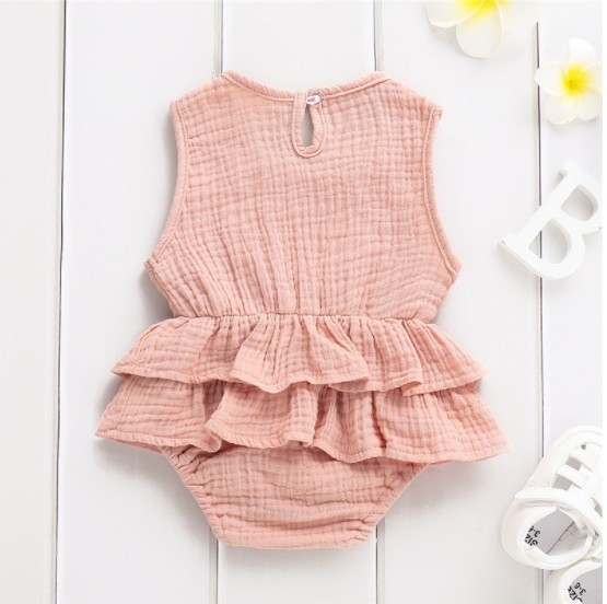 Baby children's clothing striped sleeveless girl pettiskirt - Image 6