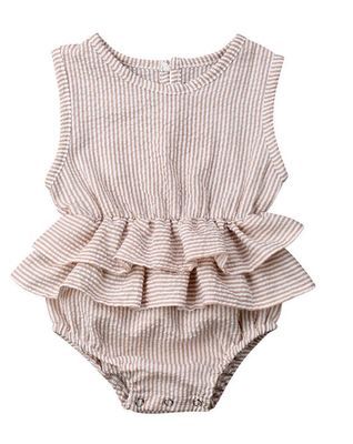 Baby children's clothing striped sleeveless girl pettiskirt - Image 7