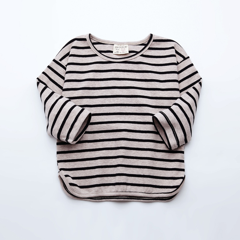 Fashion Striped Print Kids Baby Girls Clothes Cotton Long Sleeve T Shirts For Children Girls Autumn Spring Baby Clothing - Image 5