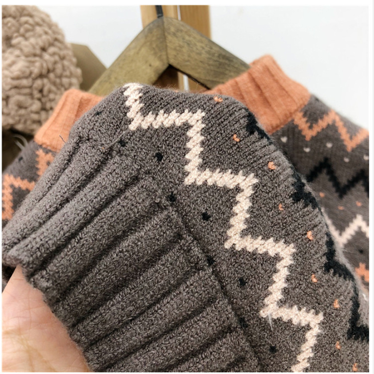 Korean Version Of Childrens Clothing Mens And Womens Baby Sweater - Image 7