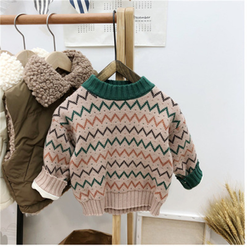 Korean Version Of Childrens Clothing Mens And Womens Baby Sweater - Image 8