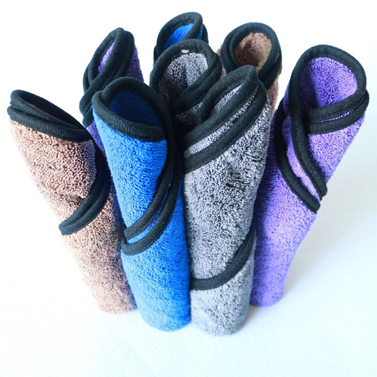 Microfiber Car Wash Towel Absorbent Car Supplies Cleaning Cloth - Image 3