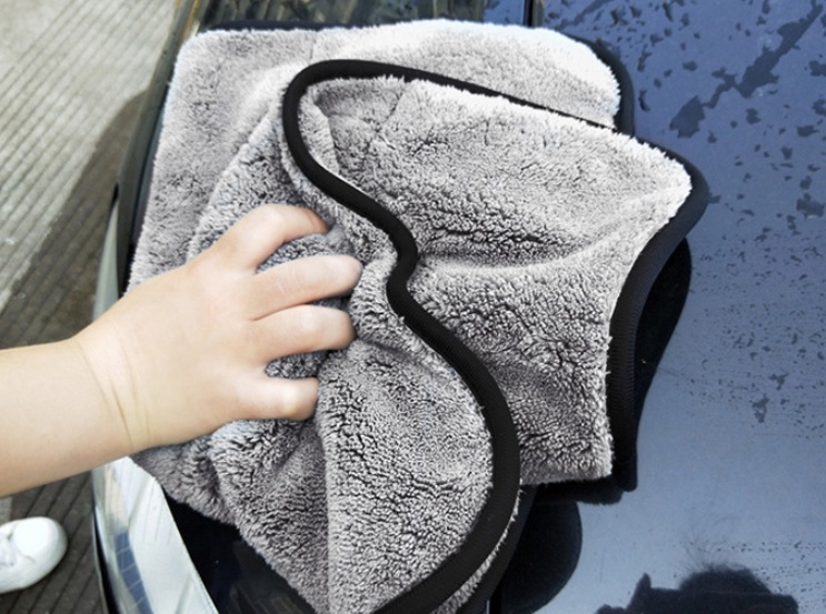 Microfiber Car Wash Towel Absorbent Car Supplies Cleaning Cloth - Image 7