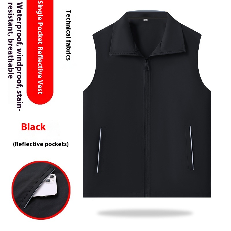 High-end Vest Outdoor Reflective Vest Overalls - Image 5
