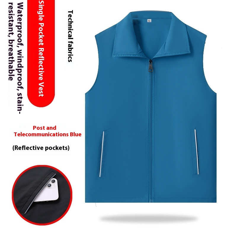 High-end Vest Outdoor Reflective Vest Overalls - Image 7